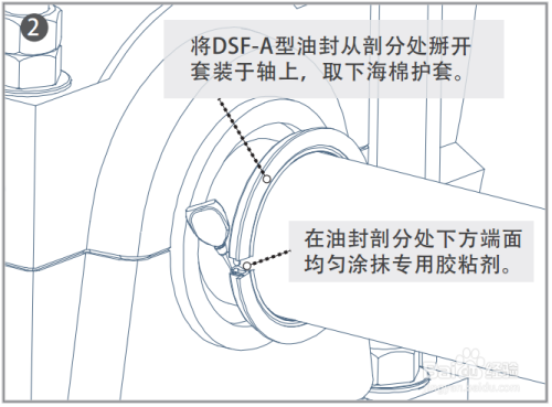 如何安装油封轴承？