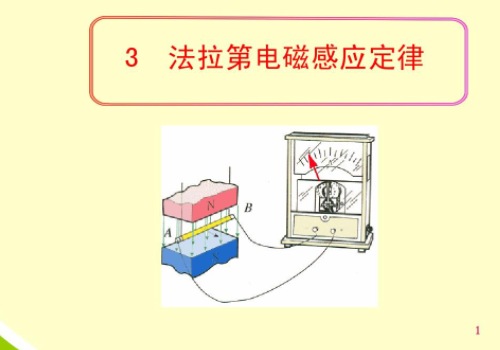 法拉第电磁感应定律是什么?