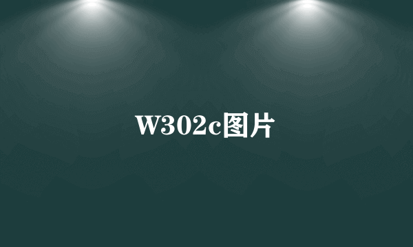 W302c图片