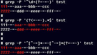 一个字符串111-=-aaa-=-bbb-=-ccc，匹配111和aaa-=-bbb-=-ccc的正则表达式是？