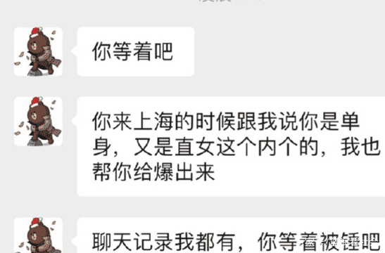 孙一宁曝光王思聪聊天截图，男方求爱被拒恼羞成怒，信息量大，你怎么看？