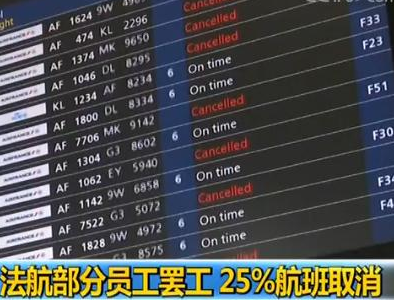 法国航空公司为什么大罢工？