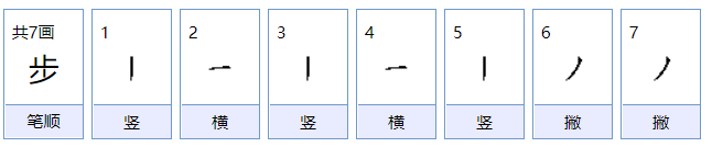 步的拼音是什么