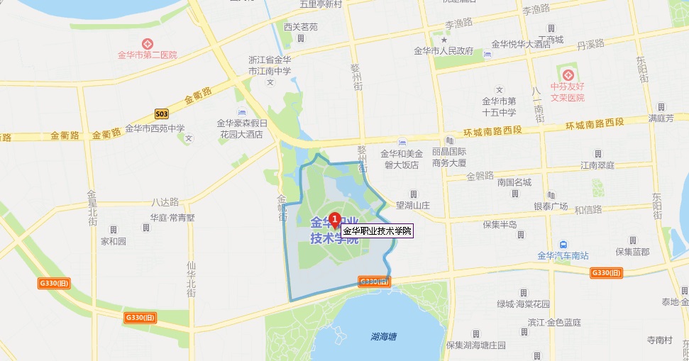 金华职业技术学院有几个校区?地址都在哪啊?