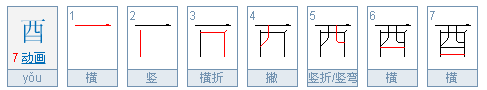 “酉”字怎么读？拼音怎么写？