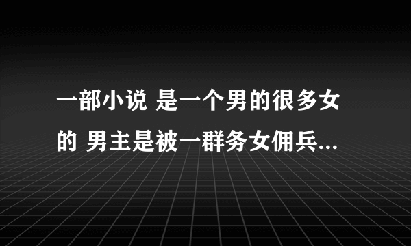 一部小说 是一个男的很多女的 男主是被一群务女佣兵找去一个岛上当类似于保姆的工作的