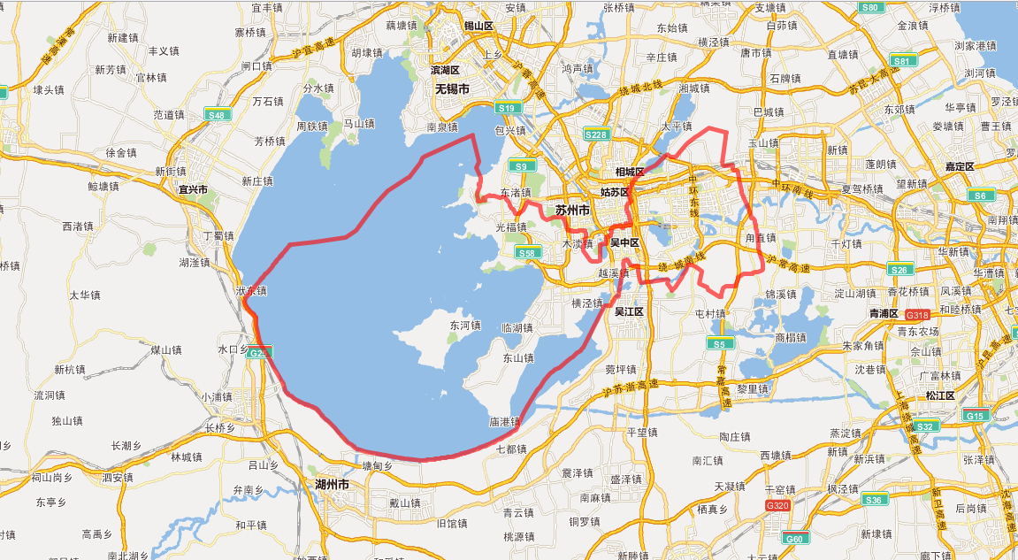 苏州市吴中区地图