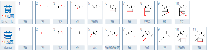 莨菪怎么读