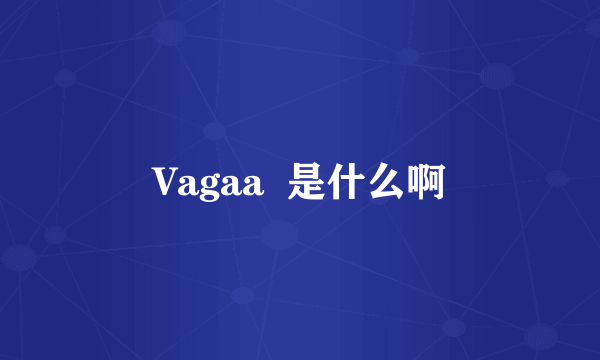 Vagaa  是什么啊