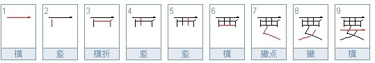 要字笔顺怎么写