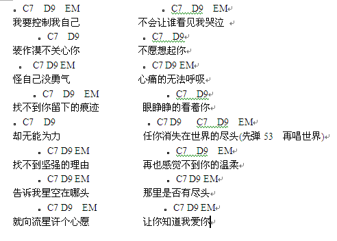 跪求果木浪子的《心语心愿》和《难道》的改编吉他曲谱。qq:182409590