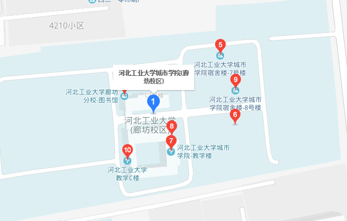 河北工业大学城市学院廊坊校区在廊坊的市区吗