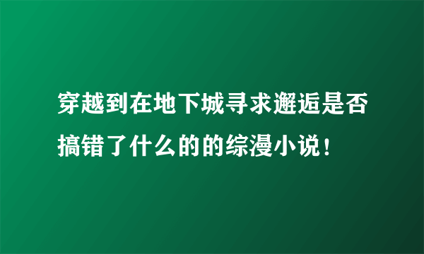 穿越到在地下城寻求邂逅是否搞错了什么的的综漫小说！