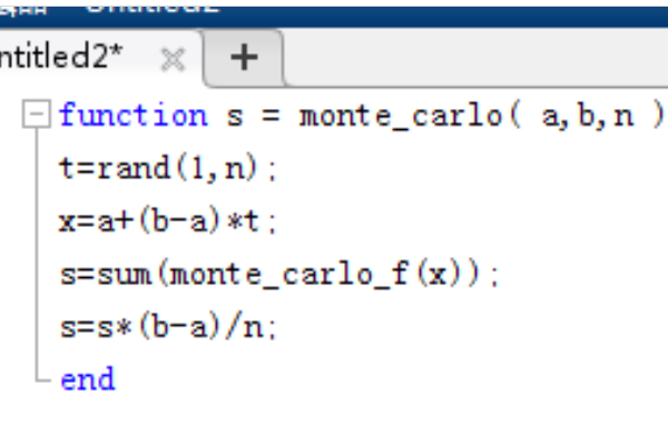 matlab如何实现蒙特卡洛算法？