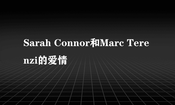 Sarah Connor和Marc Terenzi的爱情