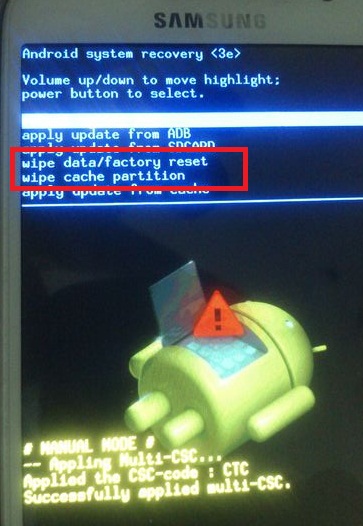 操作2-wipes 选择 wipe data/factory reset ; 选择 wipe cache partition 选择后要怎么确认啊