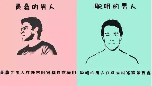 聪明人和愚蠢的人的区别/