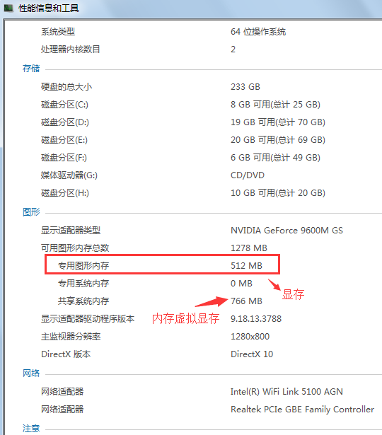 请问下怎么看显卡的显存~