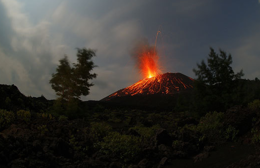 喀拉喀托火山是如何形成的？