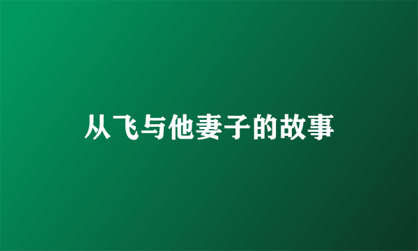 从飞与他妻子的故事