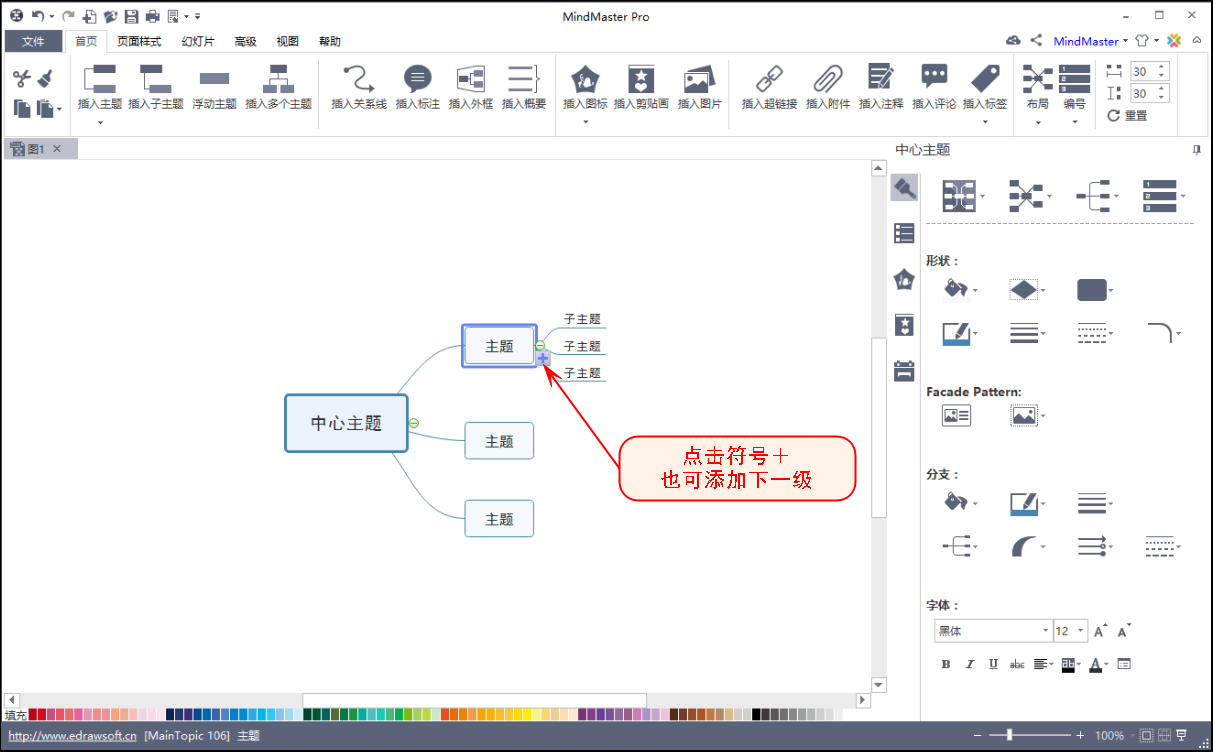 求图片：思维导图简单画法